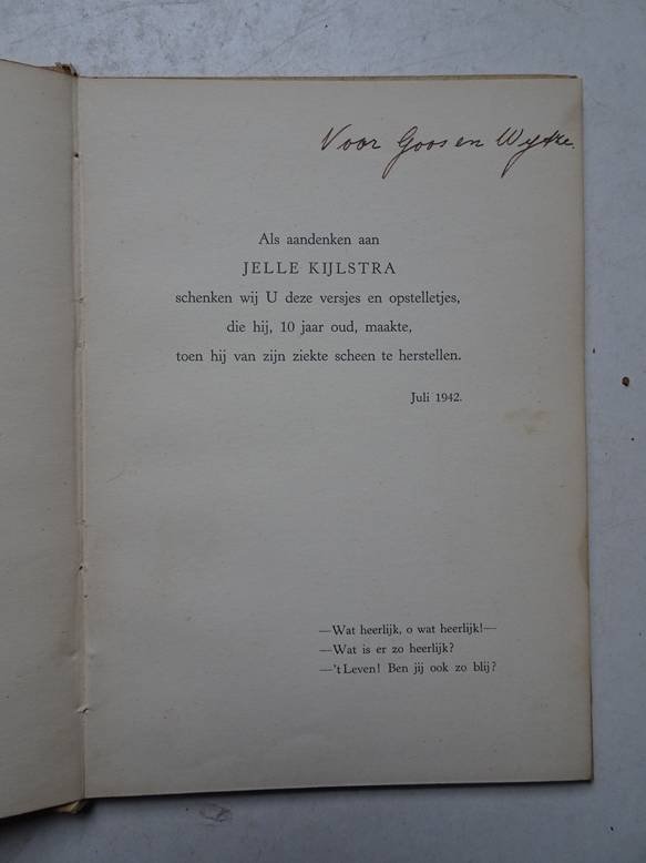 Kijlstra, Jelle. - No title.