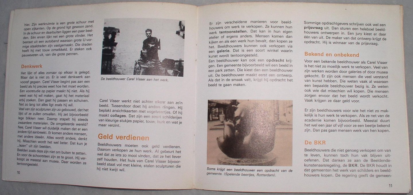 Telgenhof, Gerda ( medewerker-deskundige) - De beeldhouwer / Informatie *  612