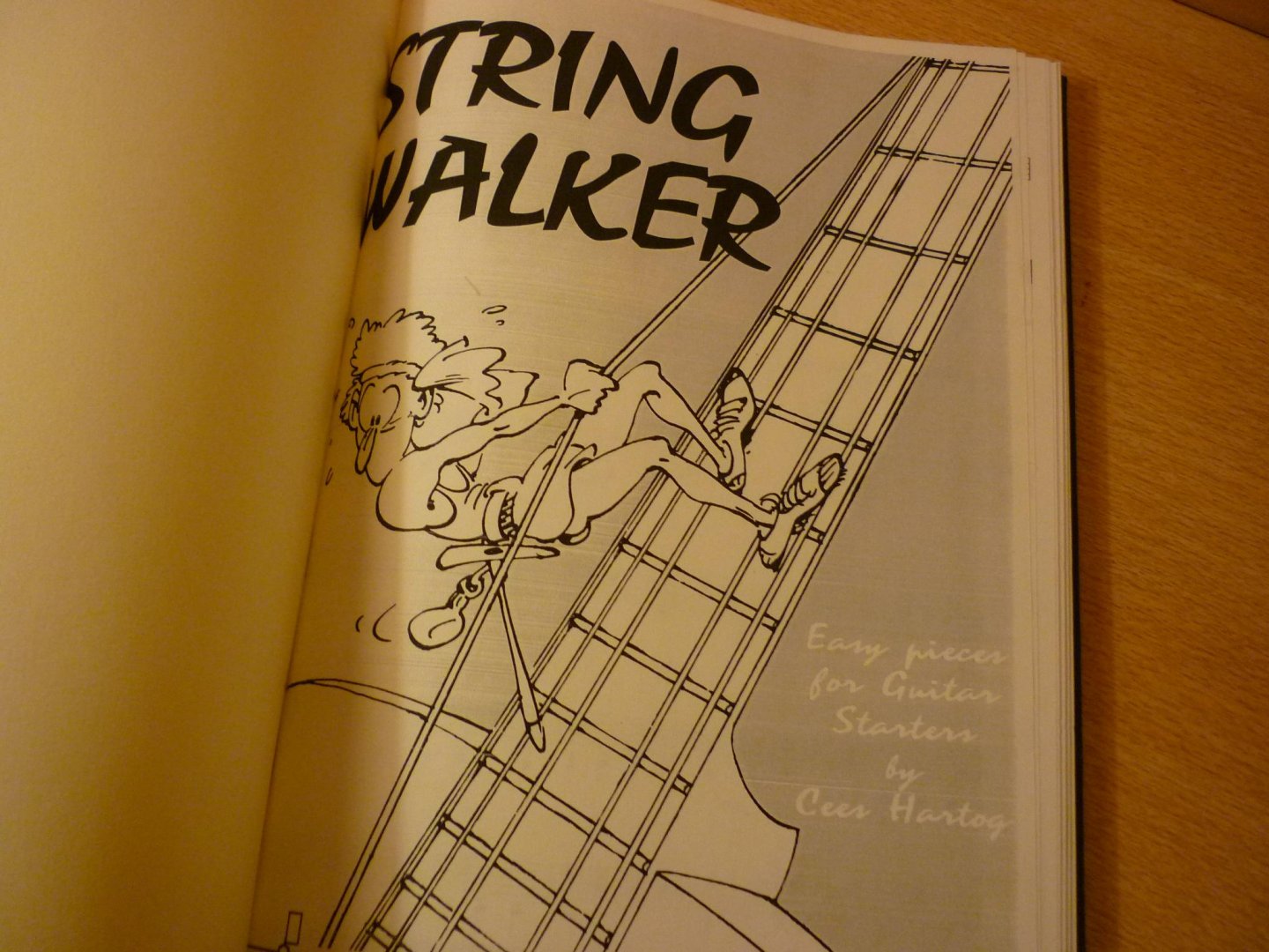 Hartog; Cees; Gerrit Boer Joep Wanders - Lesboekenreeks - Deel 1; Vijf gitaarboeken: String Walker / i toca Guitarra! / Guitar Tripper / Waterlauw Music / Guitarra Fiesta