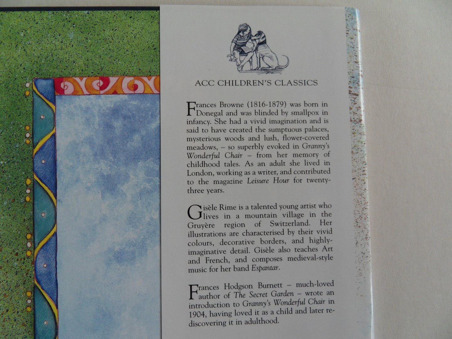 Browne, Frances. [ With a introduction by Frances Hodgson Burnett ]. - Granny's Wonderful Chair. [ Fairy Tales / Sprookjes ]. - illustrated by Gisèle Rime.