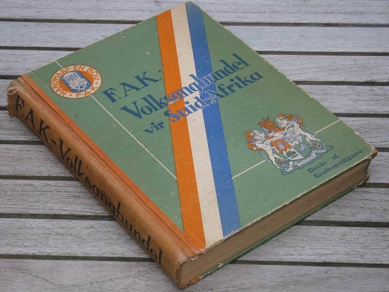 GUTSCHE H. - F.A.K. volkszangbundel vir Suid-Afrika
