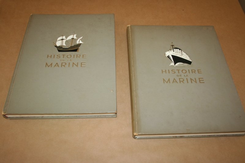 G. Toudouze e.a. - Histoire de la Marine (Complete uitgave in 2 delen)