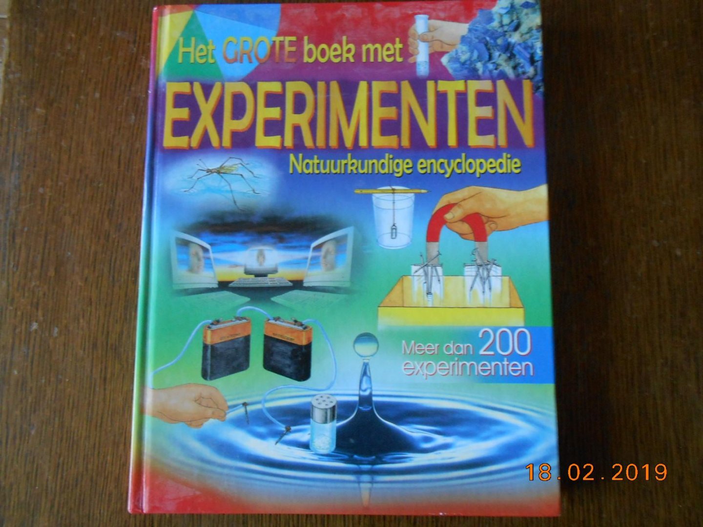 Christina Drago project editor - Het grote boek met EXPERIMENTEN natuurkundige encyclopedie