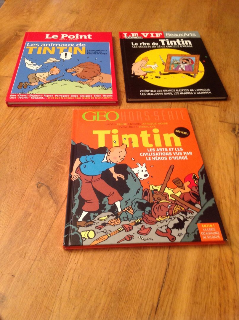 Hergé - Les Animaux de Tintin met twee extra's