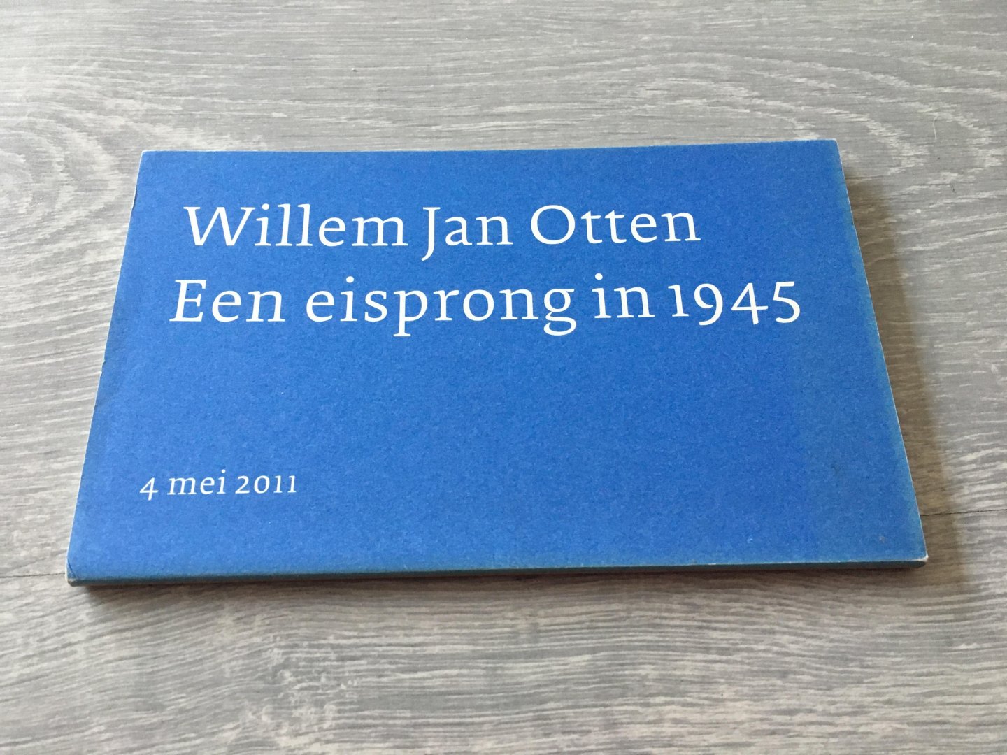 Hoop Scheffer, Jaap de - Een eisprong in 1945 / Vrijheid: meer dan een bericht