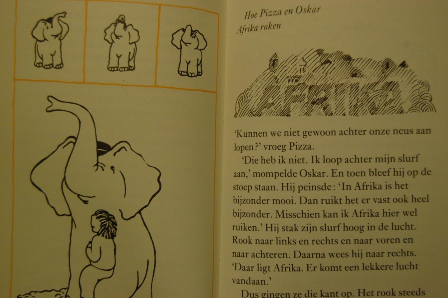 Bröger, Achim - Pizza en Oskar op zoek naar Afrika