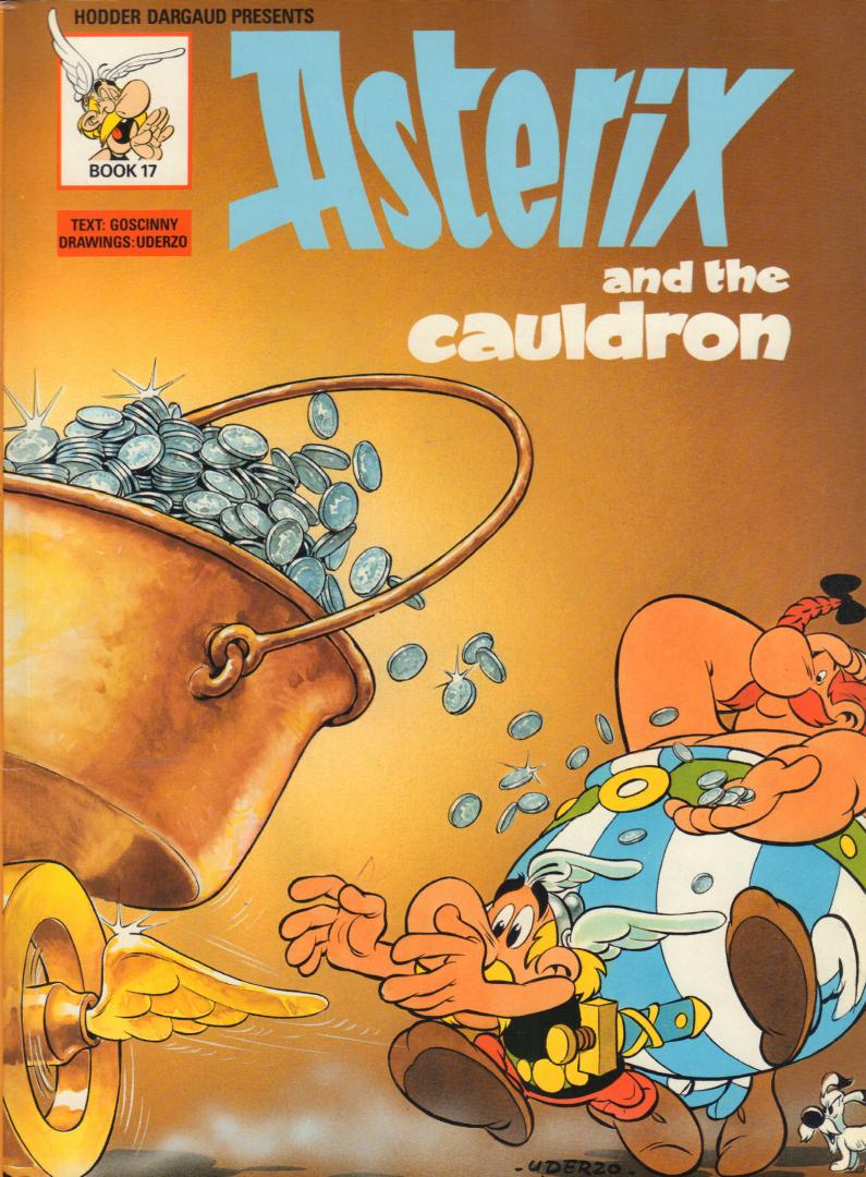 Goscinny / Uderzo - Asterix Book 17, Asterix and the Cauldron softcover, zeer goede staat