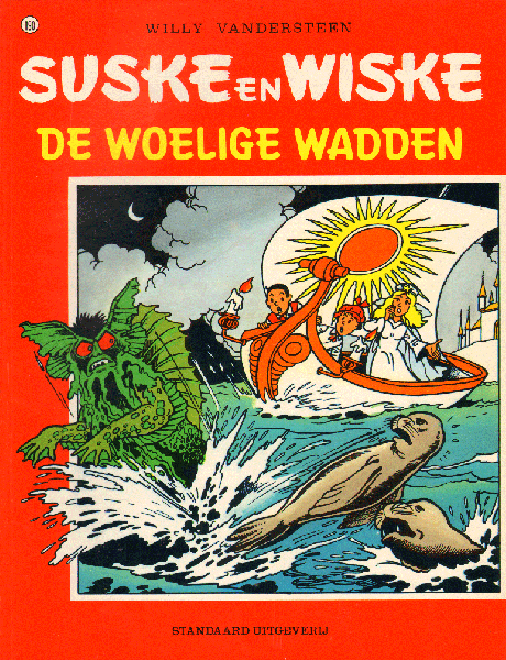 Vandersteen, Willy - Suske en Wiske nr. 190, De Woelige Wadden, softcover, zeer goede staat