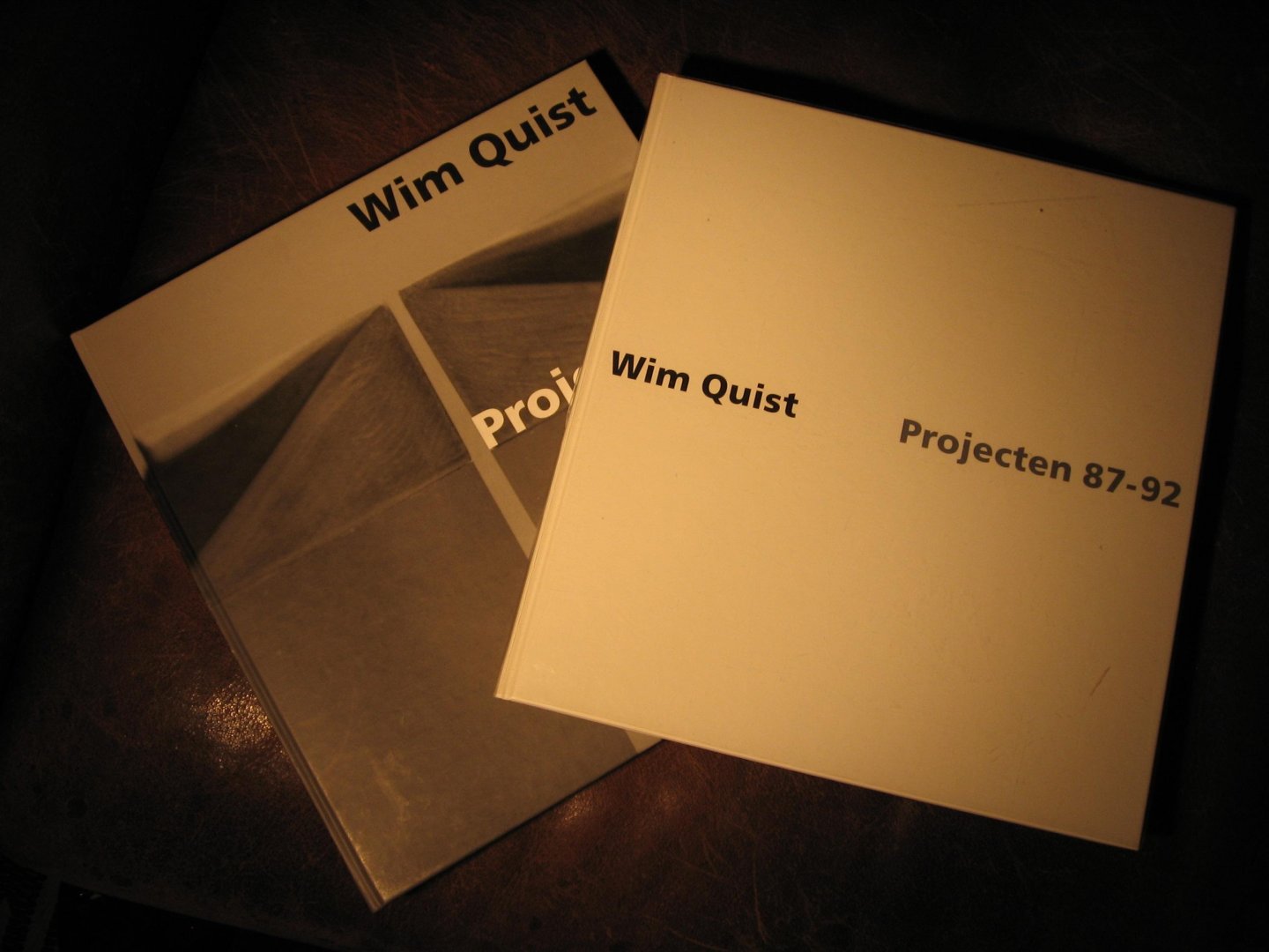 Quist, W. - Projecten 87-92  + Projecten 1992-2000.