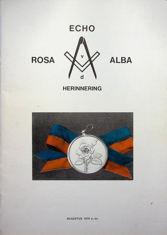Donker, Jan - Echo Rosa Alba. Herinnering. Augustus 1979 .'. Sc