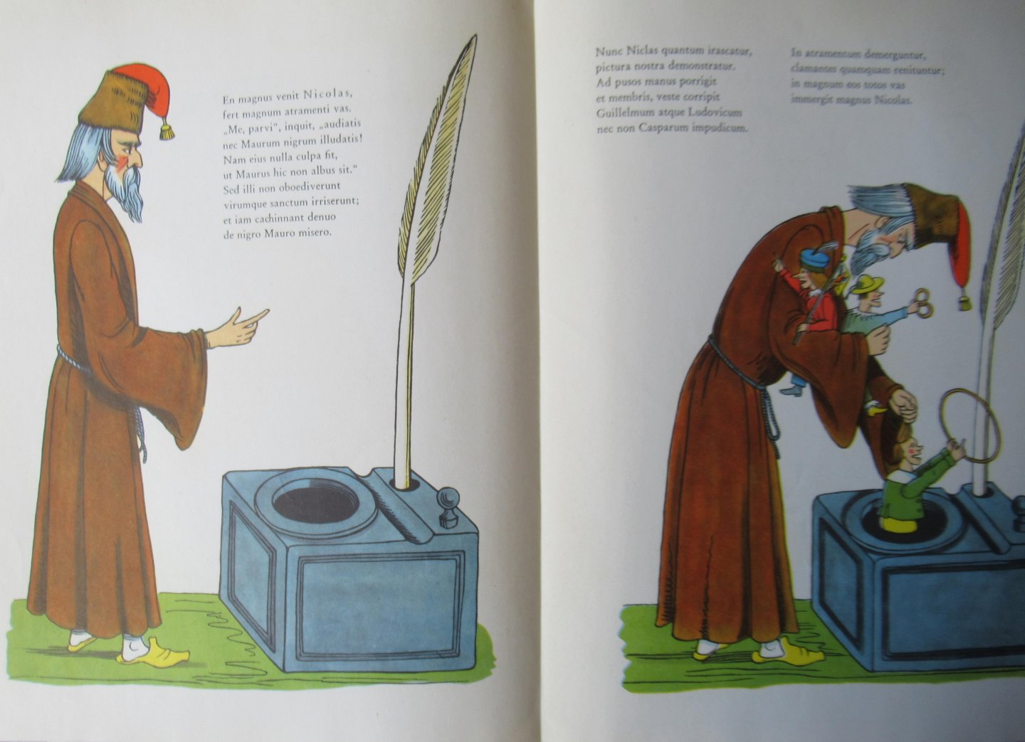 Hoffmann, Henricus - Petrulus Hirrutus. ('Der Struwwelpeter'). In sermonem latinum translatus ab E. Bornemann.