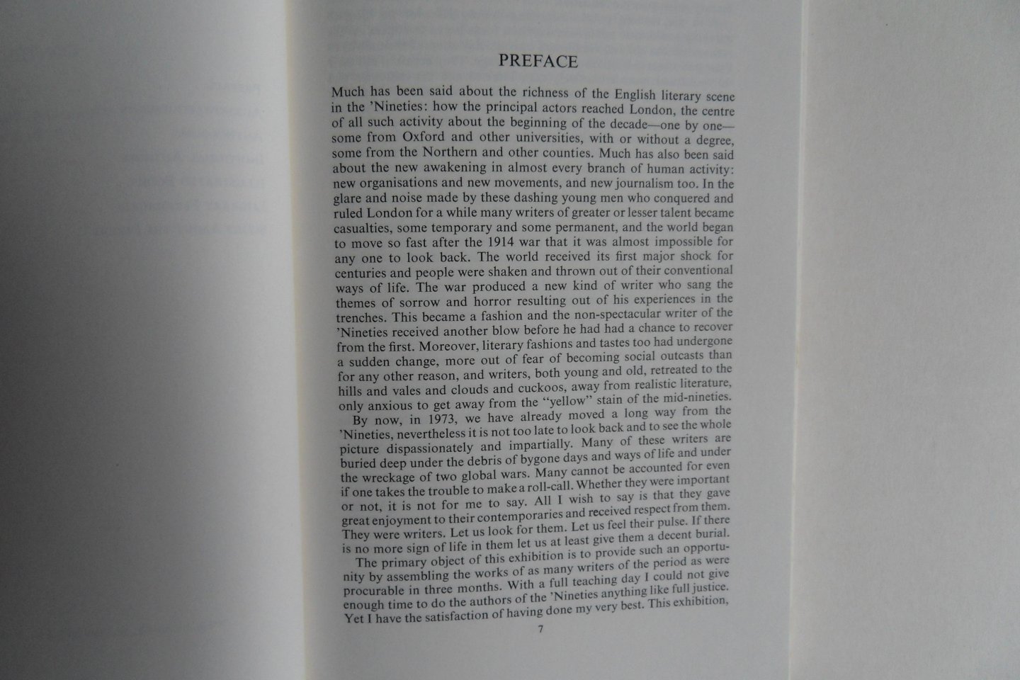 Krishnamurti, dr. G. (compiled by). - The Eighteen-Nineties. - A Literary Exhibition. - September 4 - 21 1973. [ Total of 861 entries ].