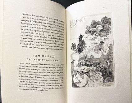 (TUINWIJK PERS). (DEYSSEL, Lodewijk van). Godfried BOMANS e.a. - Portret van Thijm.