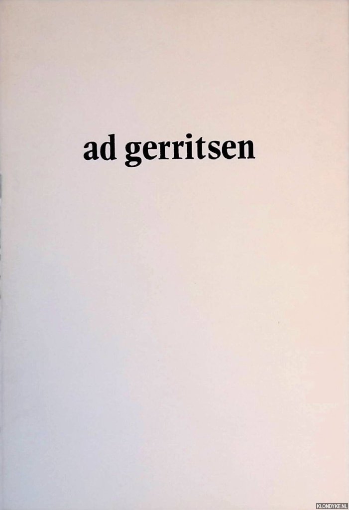 Stedelijk Museum Schiedam - Ad Gerritsen