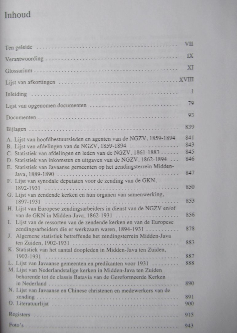 Reenders, H. Dr. deel 1 / Jong, de Chr. G.F. Dr. dl. 2 / Reenders, H. Dr. dl. 1 - De gereformeerde zending in Midden Java 1859 - 1931 deel 1. / 1931- 1975 deel 2