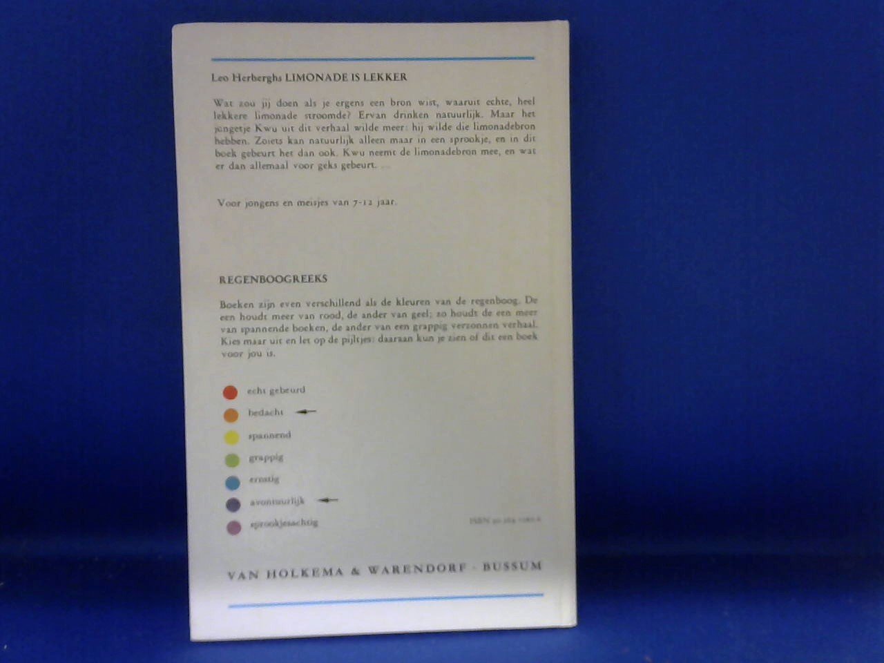 Herberghs Leo - Limonade is lekker / regenboogreeks