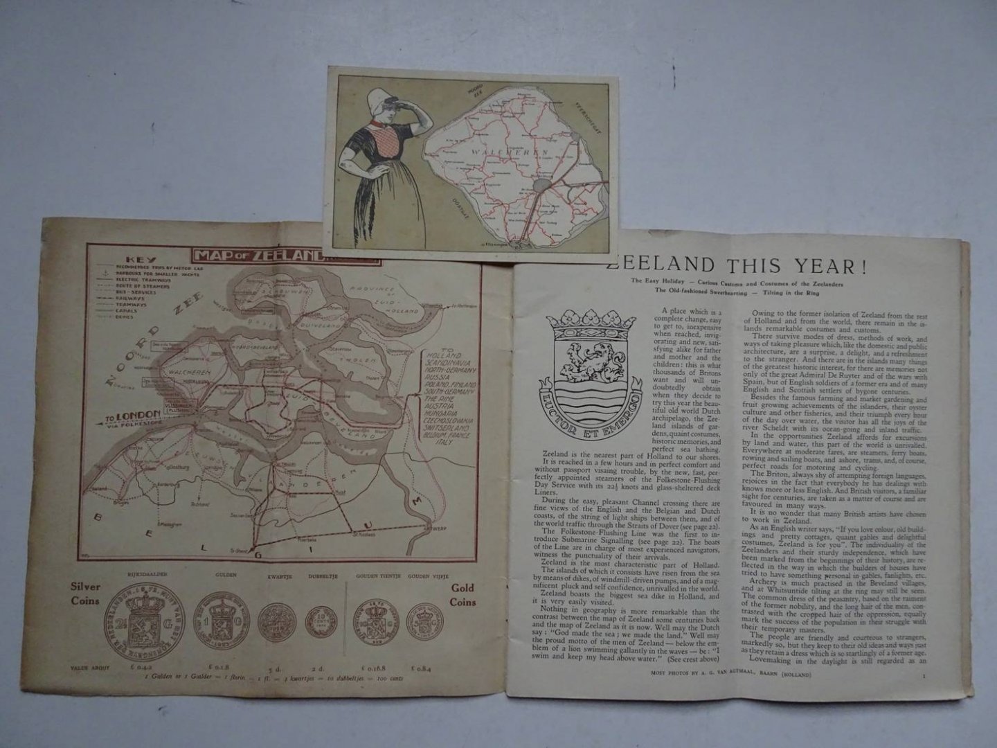 N.n.. - England-Continent via Folkestone-Flushing.