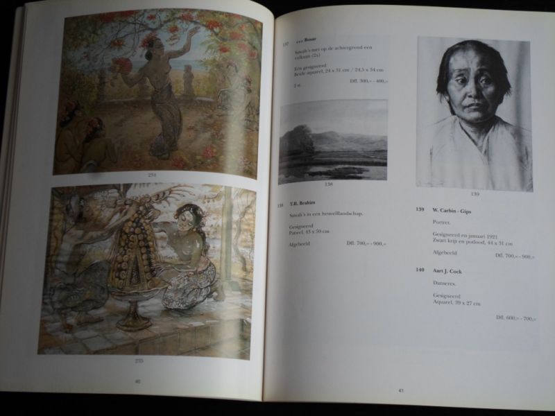 Catalogus Glerum - Indonesische schilderijen en kunstnijverheid