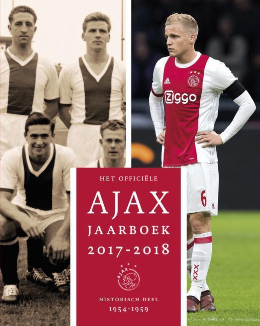 JONGES, RONALD - Ajax Jaarboek 2017-2018 -Historisch deel Ajax 1954-1959