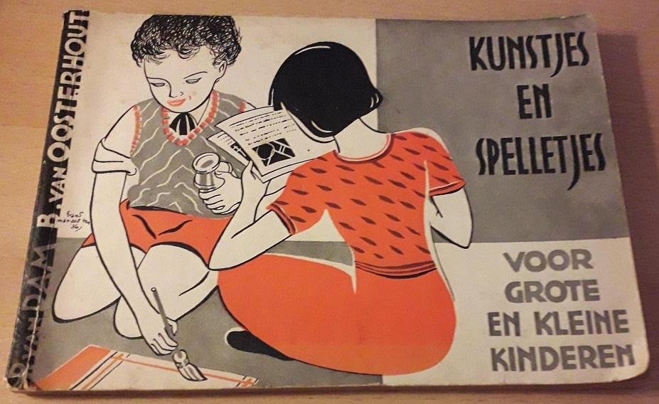 Dam, P. van & B. van Oosterhout - Kunstjes en spelletjes voor grote en kleine kinderen
