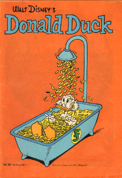 Disney, Walt - Donald Duck 1971 nr. 29, Een Vrolijk Weekblad, 10-16 juli, goede staat