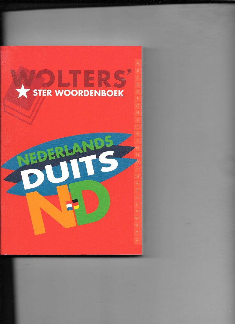 redactie - Wolters'Ster woordenboek Nederlands-Duits
