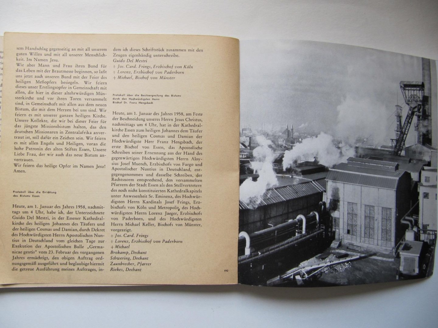  - Kreuz über  Kohle und Eisen