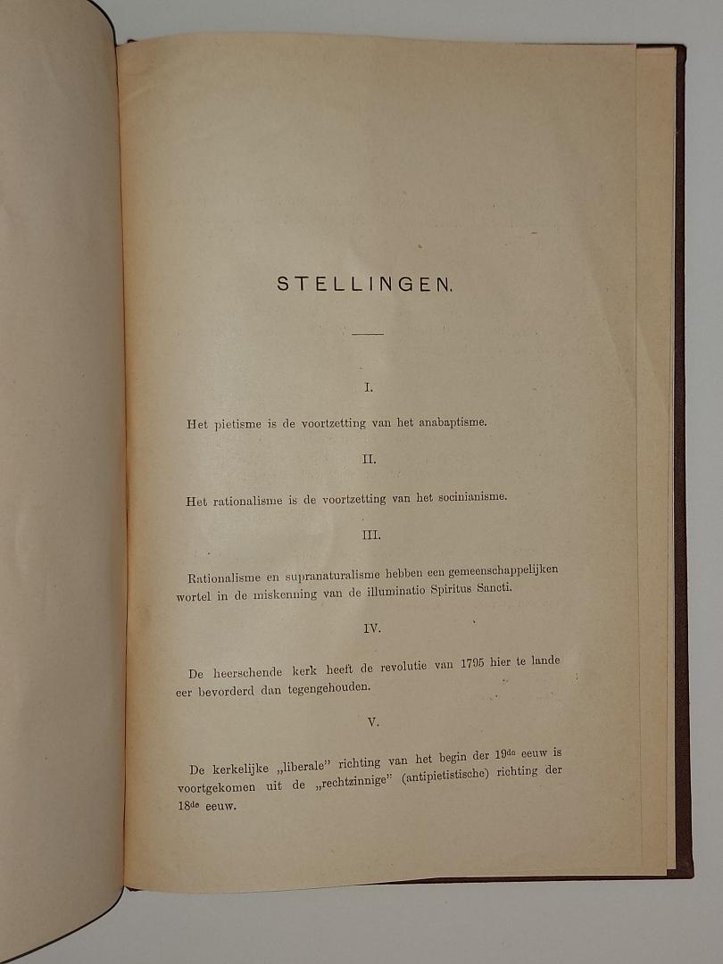 Kromsigt, J.Chr. - Wilhelmus Schortinghuis. Eene bladzijde uit de geschiedenis van het Piëtisme in de Gereformeerde Kerk van Nederland