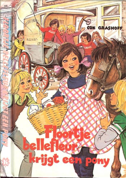 Grashoff Cok met illustraties van Lies Veenhoven - Floortje Bellefleur krijgt een pony voor meisjes tot negen jaar