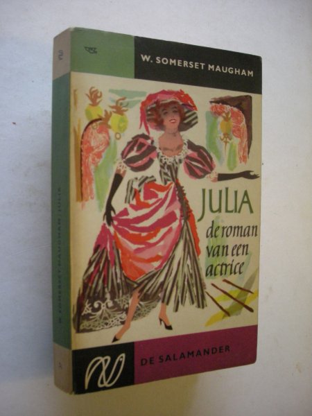 Maugham, W.Somerset / Thijn, S.van, vert. / omslag Theo Kurpershoek - Julie, Roman van een actrice (eerdere titel Theater)