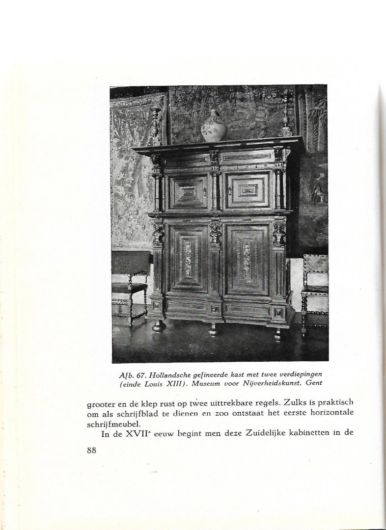 Lemaire, Raymond Kan. - Beknopte geschiedenis van de meubelkunst