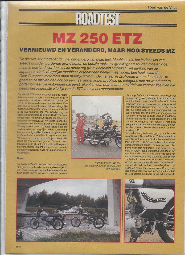  - MZ 250 ETZ - roadtest