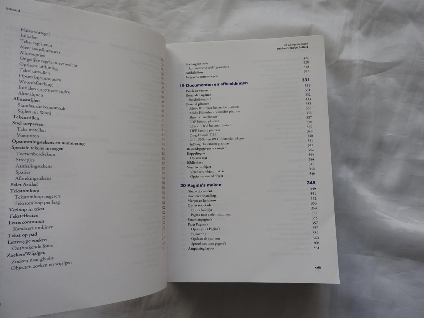 Erwin Olij E - Couprie - Maas peter - Adobe Creative Suite 3 Design Edition - het Complete boek