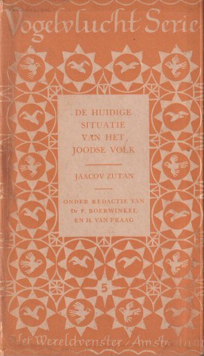 Zutan, Jaacov - De huidige situatie van het Joodse volk