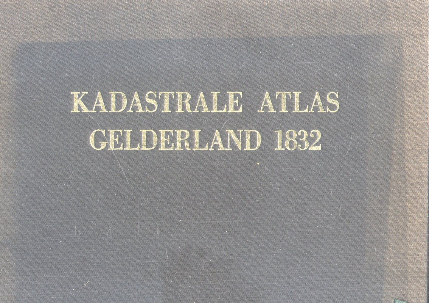 Veldhorst, A.D.M. (eindredactie) - Kadastrale Atlas Gelderland 1882 (Lunteren)