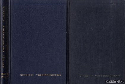 Diverse auteurs - Nutricia voedigsnieuws nummer 1 (mei 1952) tot en met nummer 47 (juni 1966) in drie banden