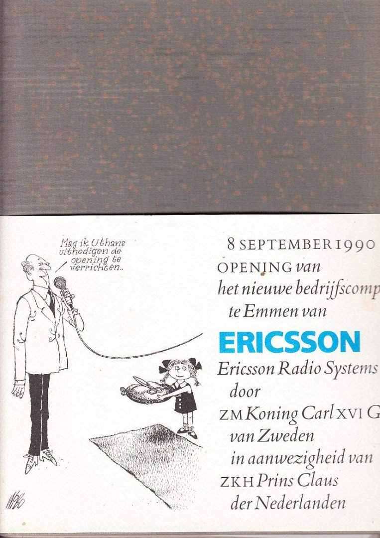  - Emmen  - Fotoboek opening nieuw bedrijfscomplex Ericsson in Emmen