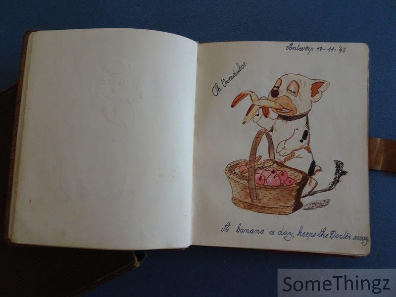 Simonne Clinckers. - Poésie-album. Vriendenalbum van Simonne Clinckers (Berchem, 1941)