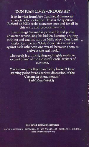 De Mille, Richard - Castaneda's journey: the power and the allegory.