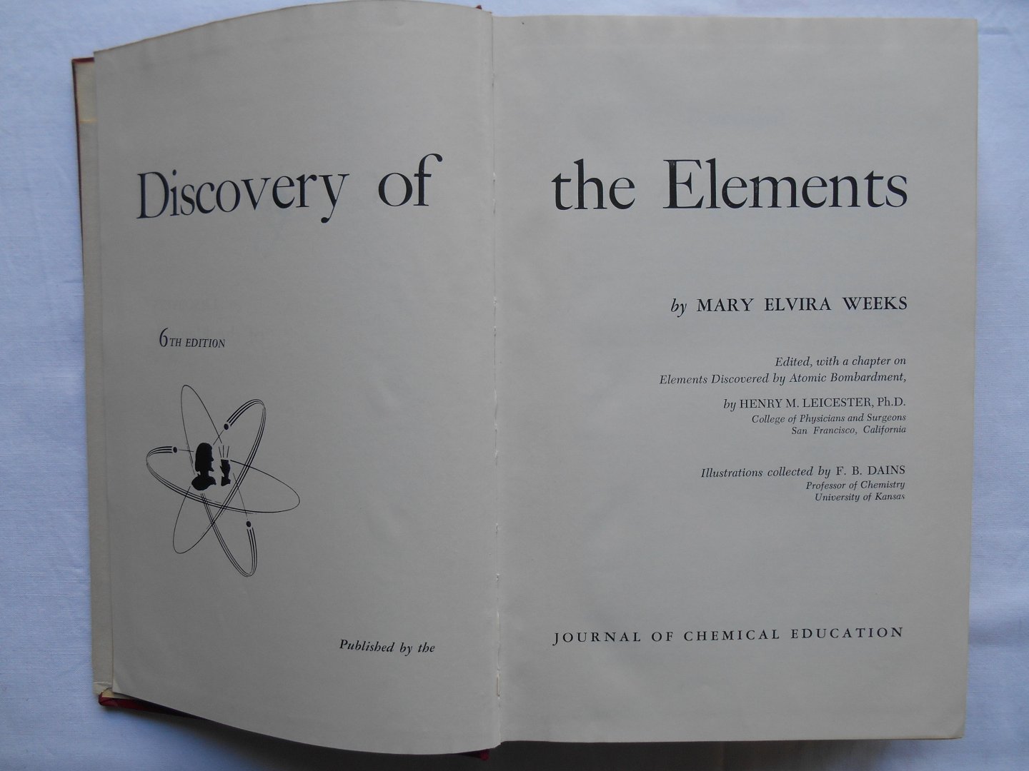 Weeks, Mary Elvira - Discovery of the elements