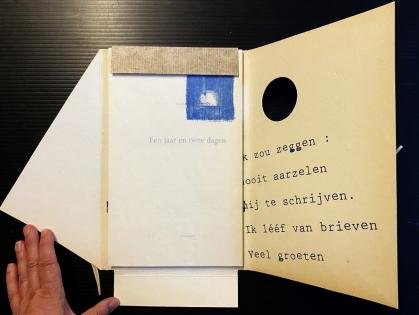 VERPALE, Eriek - Een jaar en twee dagen. (Met tekeningen van de auteur).