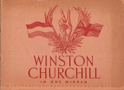 Auteur (onbekend) - Winston Churchill in ons midden (Zijn zegetocht door ons land van 8-13 mei 1946)
