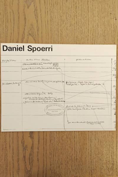 SM 1971: & SPOERRI, DANIëL. - Daniel Spoerri. Catalogue 502 C.