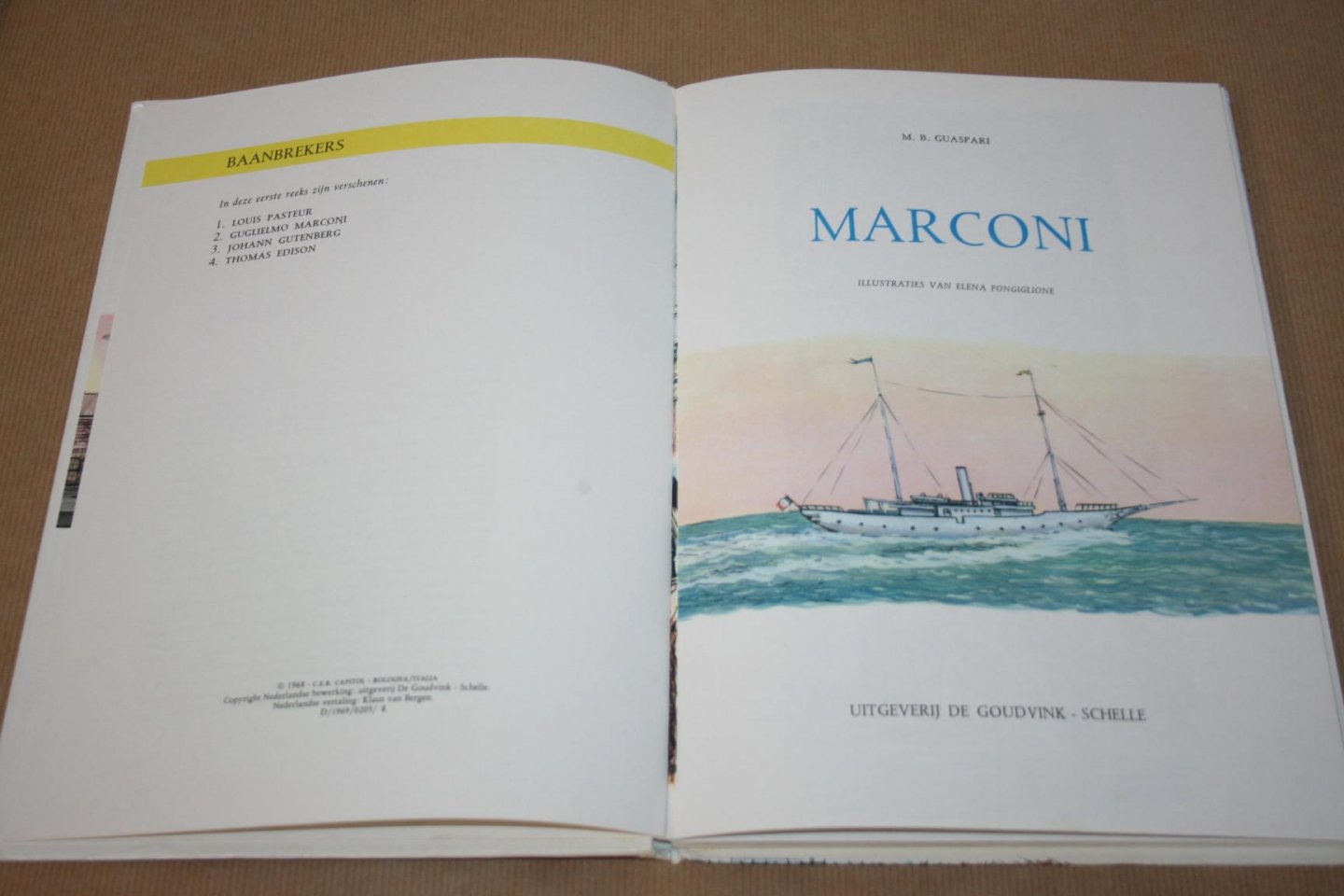 M.B. Guaspari - Guglielmo Marconi