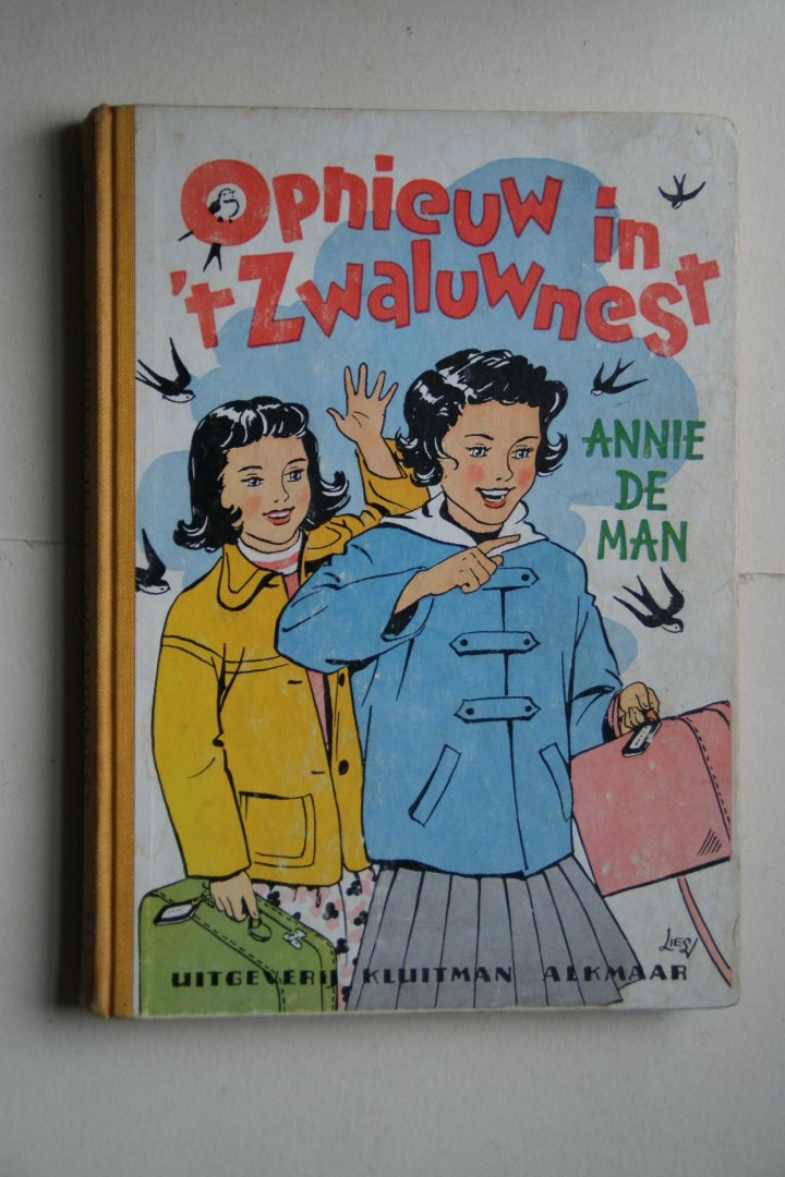 Annie de Man - 2 boeken : PAM EN HET DIEREPARADIJS  &  OPNIEUW IN 'T ZWALUWNEST