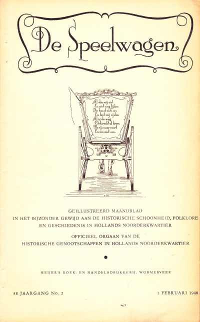 Meijers - De Speelwagen 3e Jaargang No. 3 10 Maart 1948