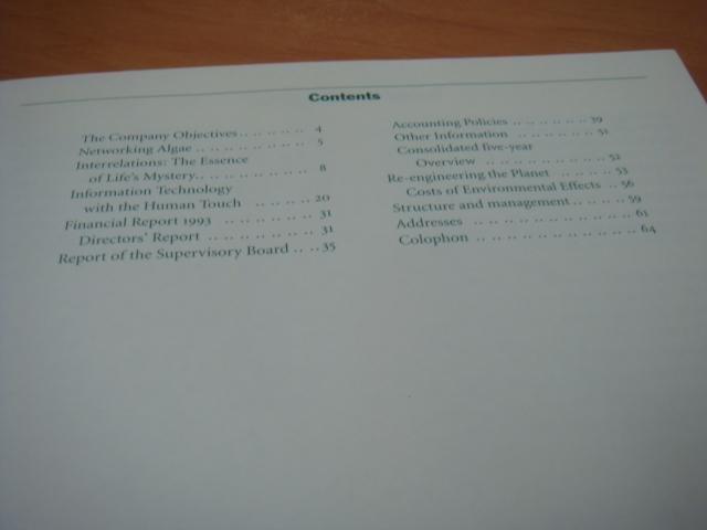 Geary, james ea - BSO/Origin annual report 1993