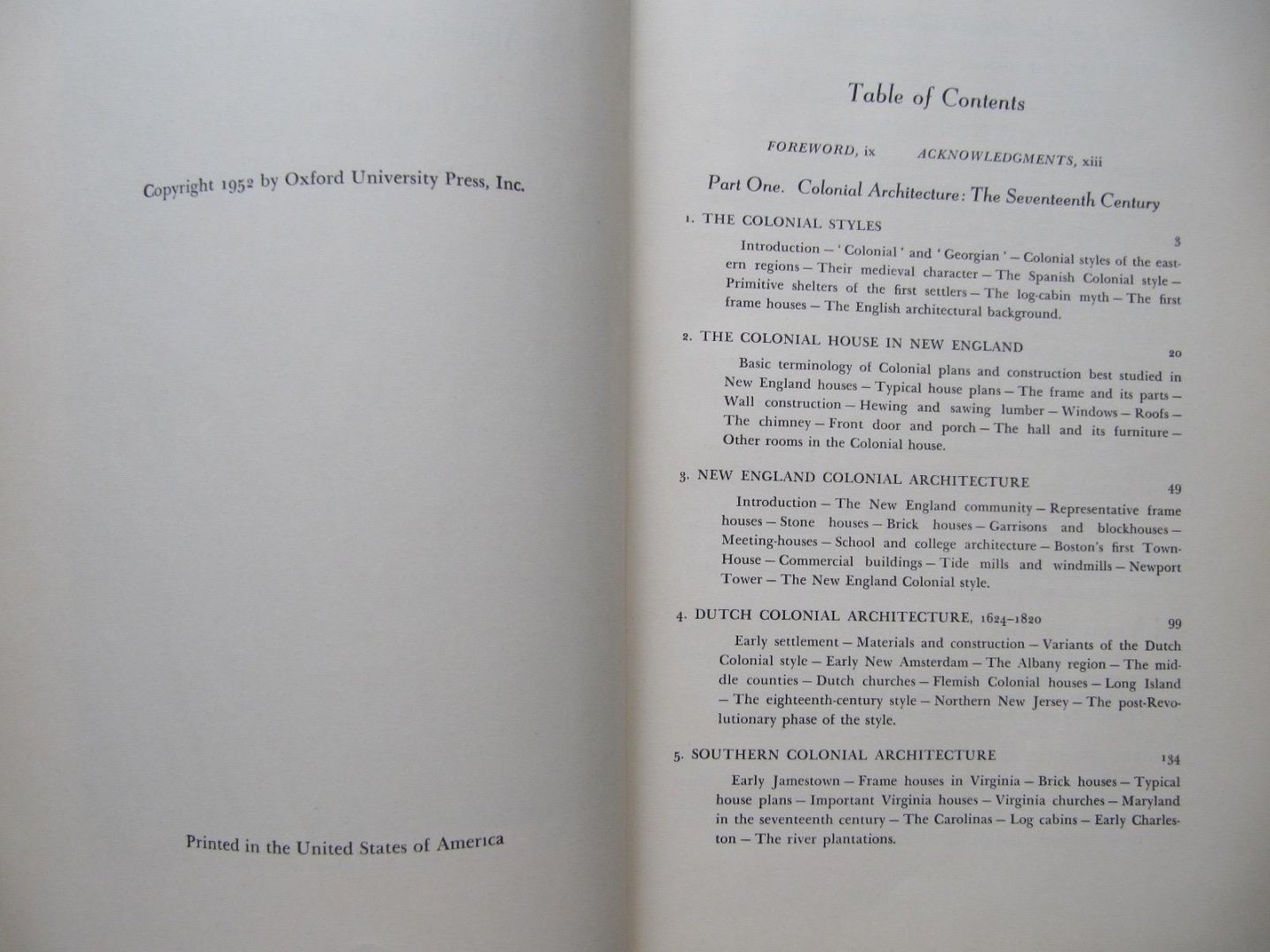 Hugh Morrison - Early American Archtecture; From the First Colonial Settlements to the National Period