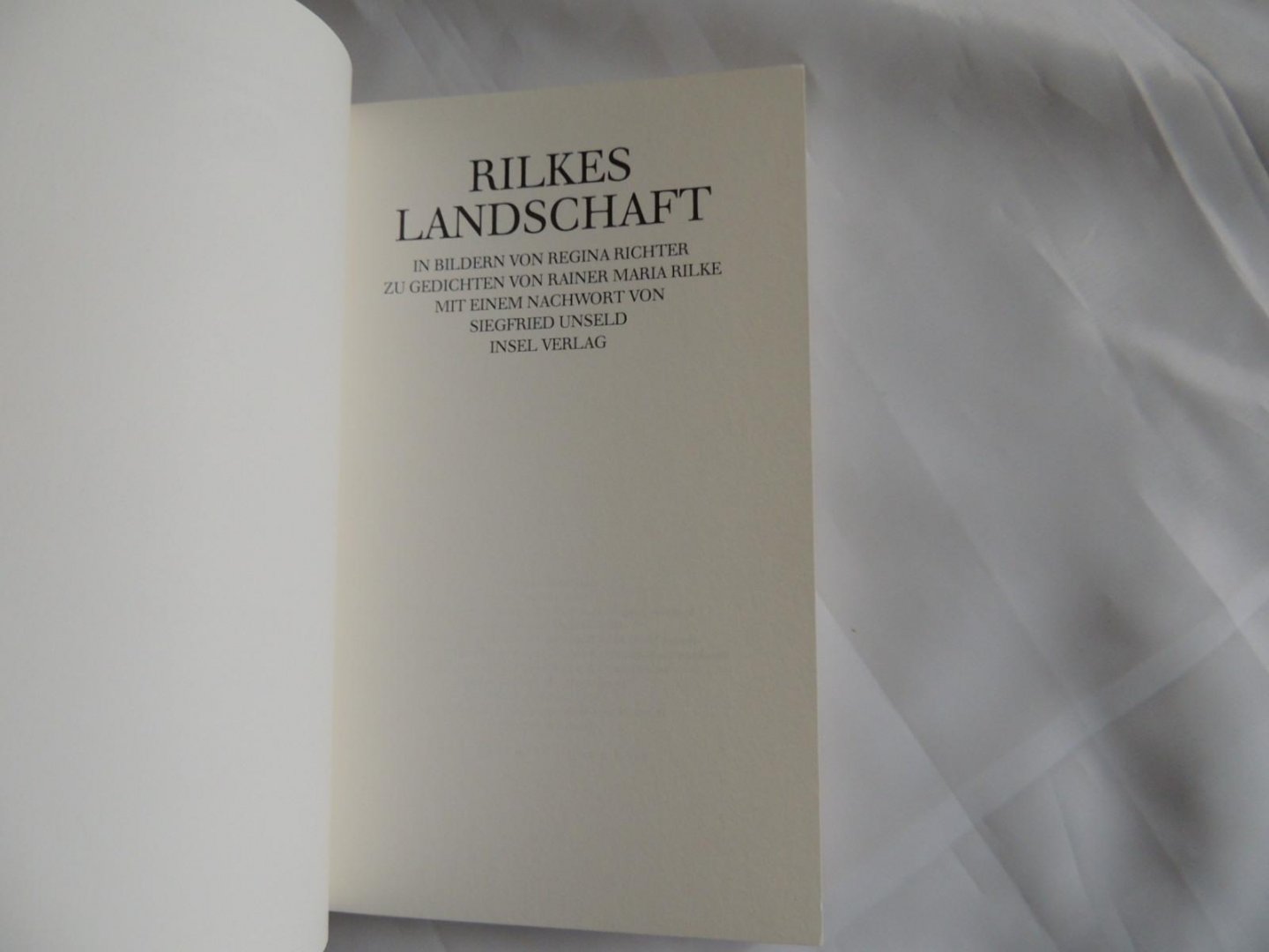 Rilke Rainer Maria - Regina Richter - Rilkes Landschaft in Bildern von Regina Richter . it 588