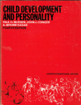 Mussen, Paul H./Conger, John J./Kagan Jerome - Child development and personality